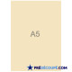 Blank A5 sheets - chamois