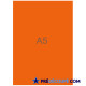 Blank A5 sheets - fluorescent orange