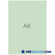 Blank A6 sheets - natural green