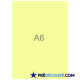 Blank A6 sheets - daffodil