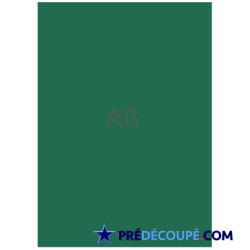 Blank A6 sheets - fir green