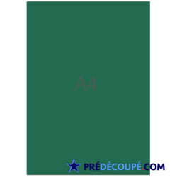 Blank A4 sheets - fir green