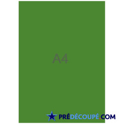 Blank A4 sheets - billiard green